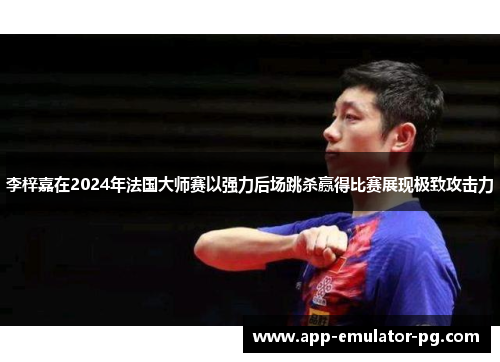 李梓嘉在2024年法国大师赛以强力后场跳杀赢得比赛展现极致攻击力